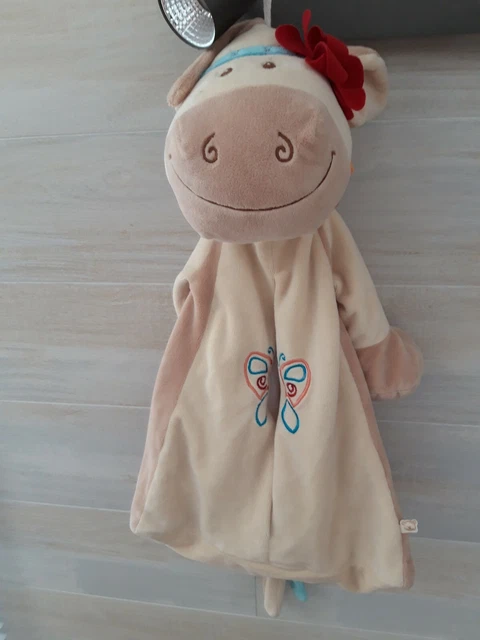 Doudou Cheval Pinto et Kaya range couches/pyjamas ou autres (tetines...)NOUKIE'S