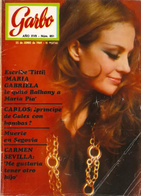 Revista GARBO nº 1206 Maria Luisa San Jose María Duran Las Grecas