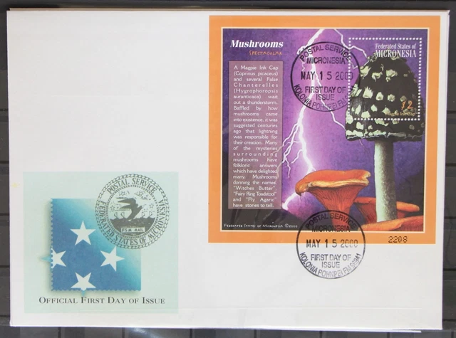 Mikronesien 1004-1015 und Block 66 und 67 gestempelt Kleinbogen / als FDC #GG539