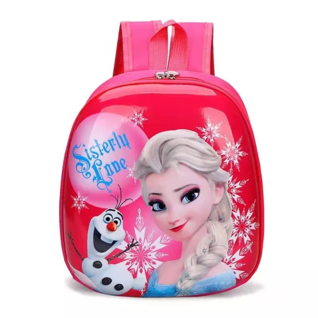 Zaino bambine Frozen Elsa Disney Zainetto 3D rigido Scuola Asilo scuola materna 