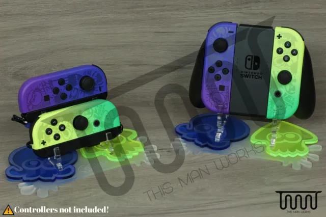 Nintendo Switch Joy-Con Splatoon 3 Edition Acrylic Display Stand
