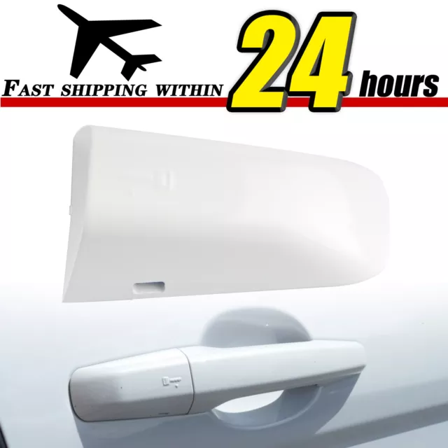 Front Left Door Handle Cap Cover White For 2014-19 Land Rover Range Rover Evoque