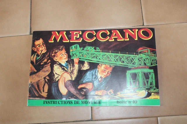 ANCIEN MANUEL LIVRET INSTRUCTIONS MECCANO N°2