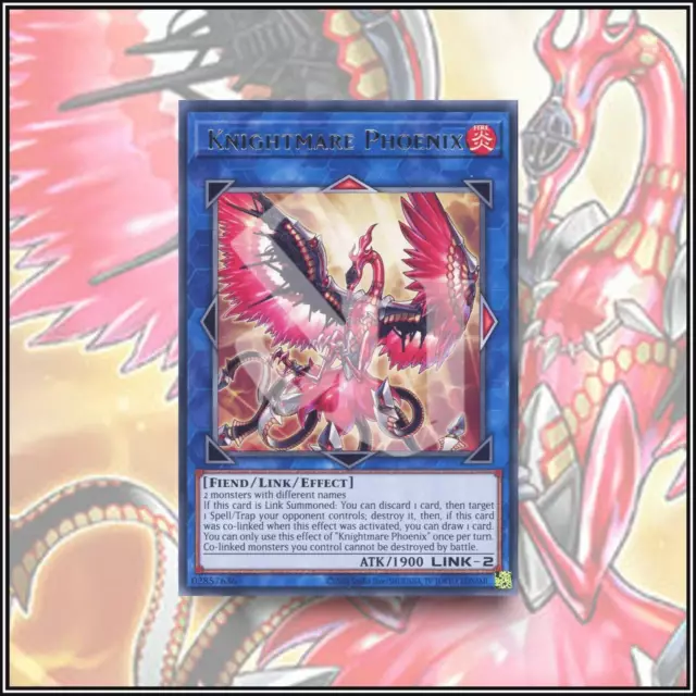 YuGiOh KNIGHTMARE PHOENIX | VERY RARE ▪️ 1ST EDITION 💎