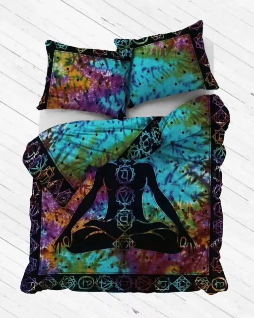 Juego de ropa de cama con funda de edredón y fundas de almohada con diseño...