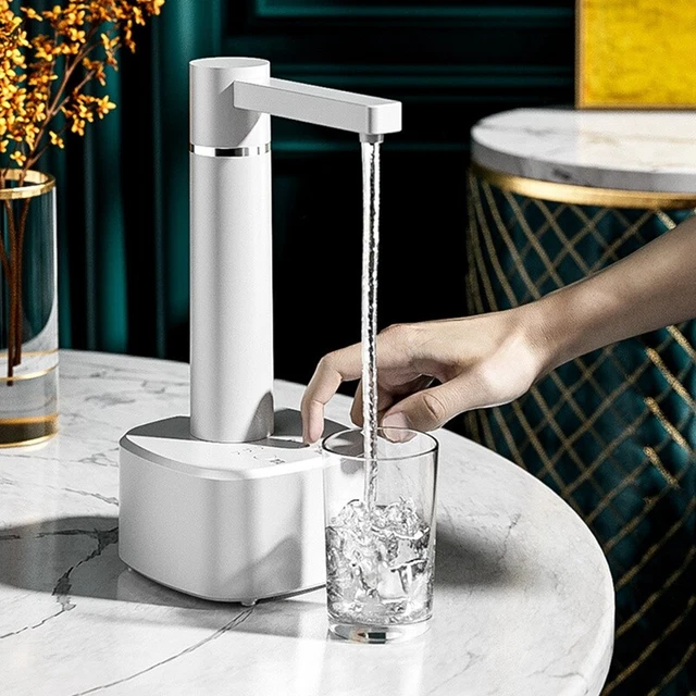 Pompe à Eau Électrique Pour Bouteille - Distributeur D'Eau Amovible Universel Avec Tuyau Silicone 50cm, Boutons Étanchés Et Batterie Longue Durée Pour Maison, Bureau, Cuisine