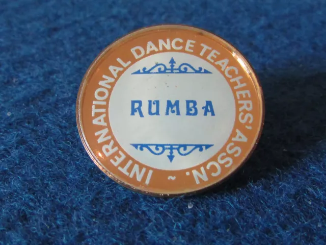 Vintage IDTA Award Badge - Rumba - International Dance Teachers Association