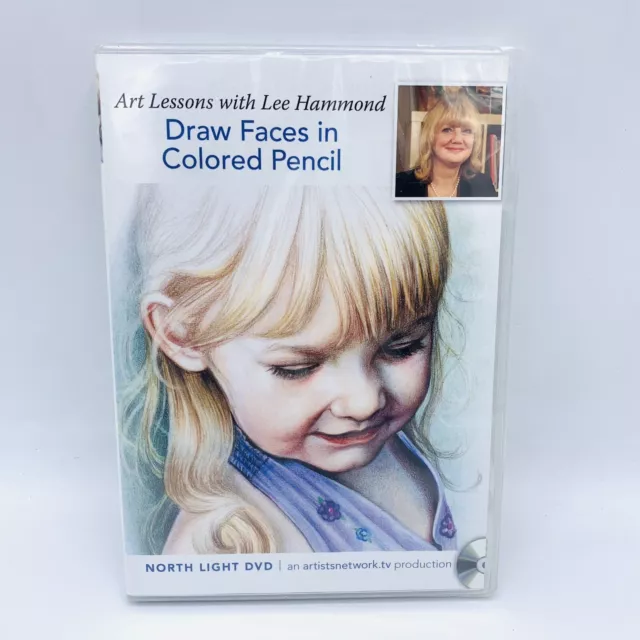 NEW - Draw Faces in Colored Pencil with Lee Hammond (DVD, 2013) SEALED