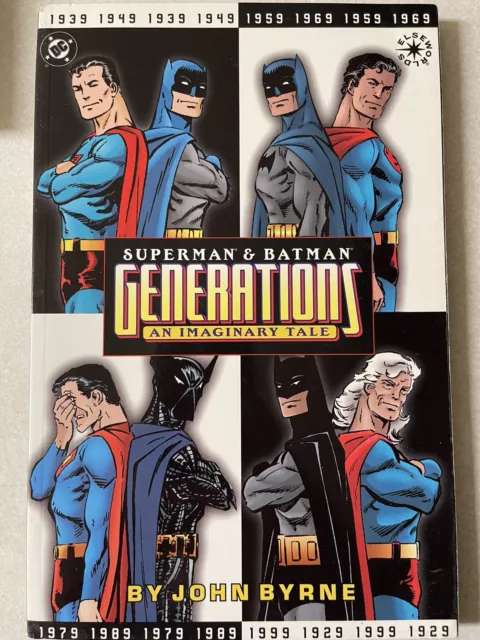Superman & Batman Generations by John Byrne DC TPB RARE OOP Joker