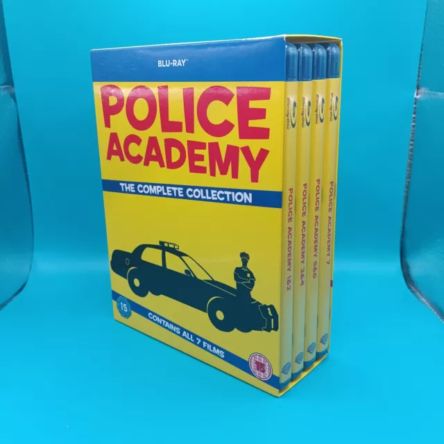 POLICE ACADEMY 1-7: The Complete Collection [Blu-Ray, Region Free] $16.