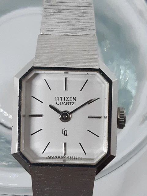 ANCIENNE MONTRE BRACELET femme Citizen Quartz 49 1632 JAPAN EUR