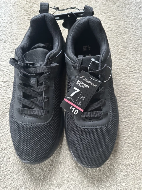 Workout memory best sale foam shoes primark
