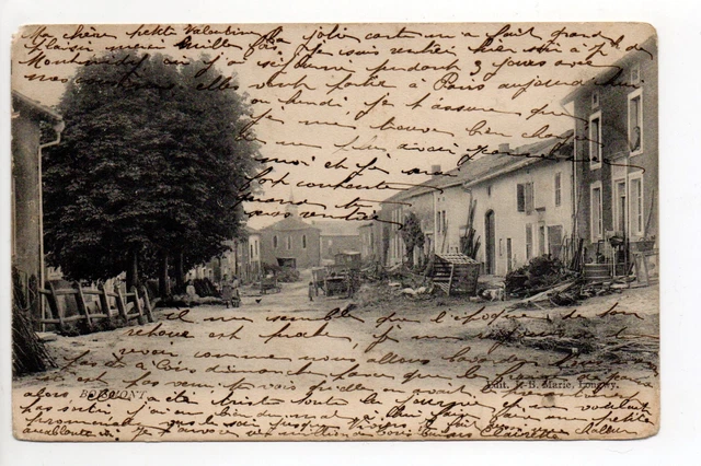 BOISMONT - Meurthe et Moselle - CPA 54 - une rue -