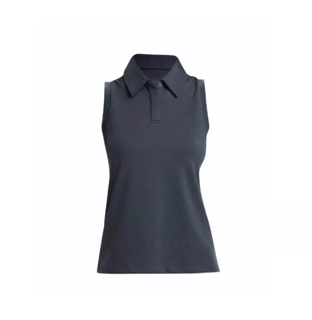 NWT Lole Cross Court polo Tank In Blue Anchor LSW3612 P2505