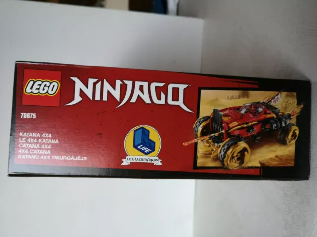 Lego Ninjago 70675  Le 4x4 Katana et une trancheuse shuriken - NEUF et Scellée 3