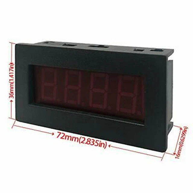 Tachimetro LED Tachimetro Digitale 2pz/set AC110-230V Tachimetro LED Digitale