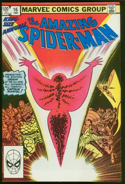Amazing Spider-Man King-Size Annual #16 NM 1982 1st app Monica Rambeau ID:22-142