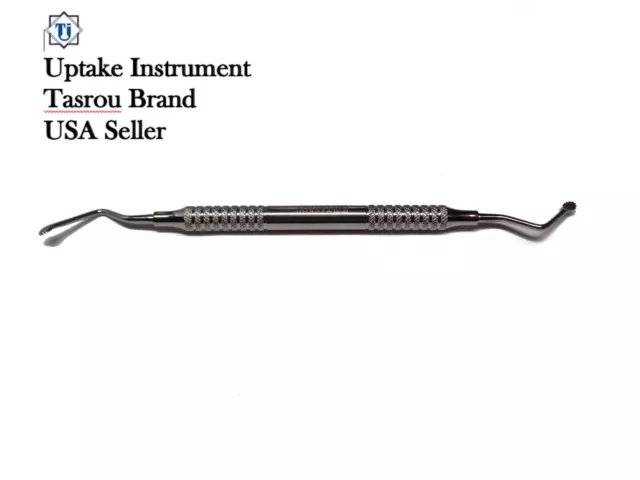 Lucas Surgical Curette Double Ended (Serrated) Dental Instrument Tasrou Brand