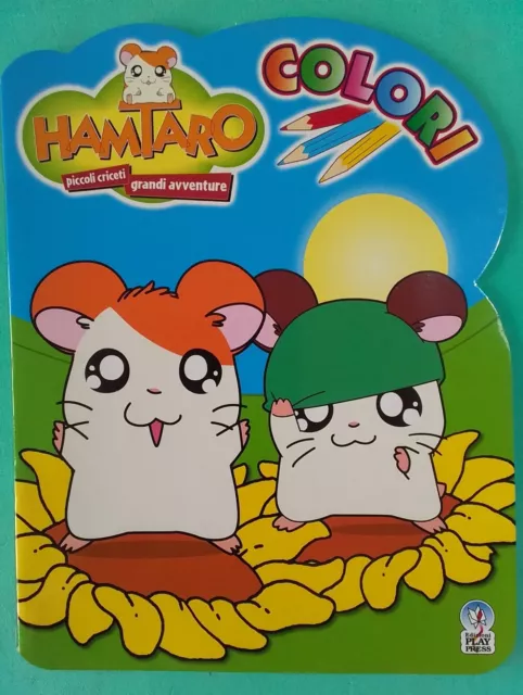 Hamtaro Colori- Album Da Colorare N. 3 Maggio 2003- Play Press- Da Collezione