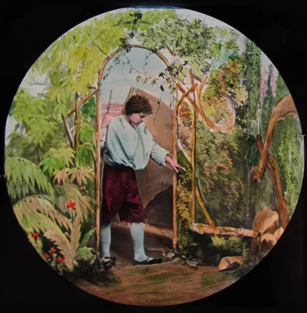 Glass Magic Lantern Slide PILGRIMS PROGRESS NO19 C1890 PHOTO JOHN BUNYAN STORY
