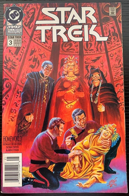 Star Trek #3 Dc Comics 1992 Annual Fine 6.0