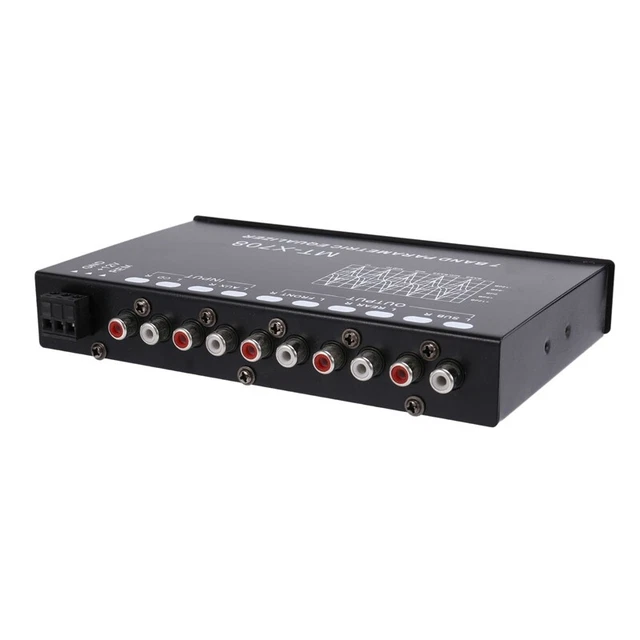 Equalizzatore audio automatico 7 livelli, regolabile 7 bande EQ auto convertitore grafico I9U4
