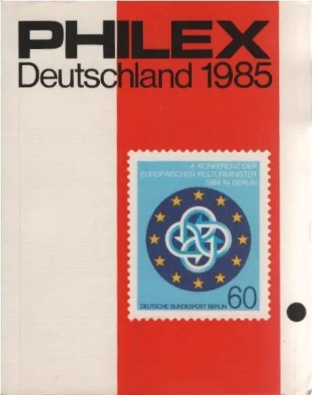 Philex. Deutschland Briefmarken - Katalog. 1985. Deutschland mit sämtlichen nebe