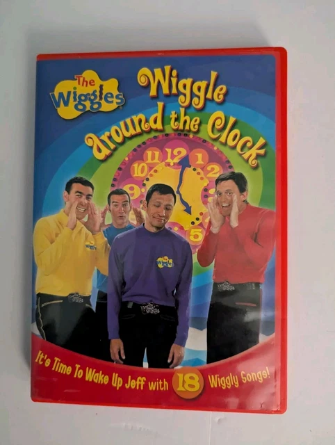 THE WIGGLES Wiggle Around The Clock DVD 2007 Clean 24 99 THE WIGGLES Wiggle Around The Clock DVD 2007 Clean 24 99