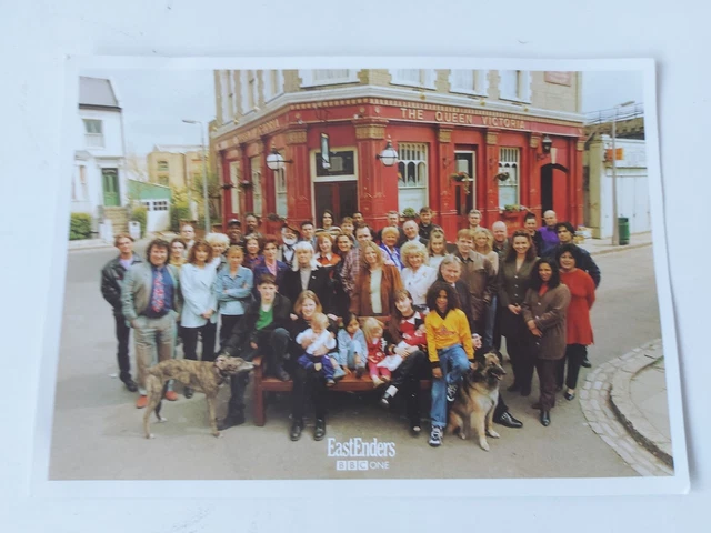 Official Eastenders BBC Autographed Cast Card