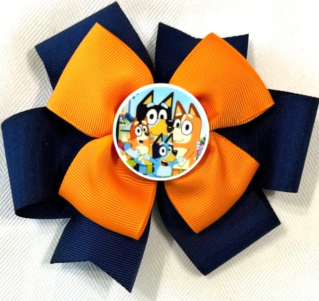 BEAUTIFUL BLUEY AND Family from Disney's Bluey show inspired hair bow ...
