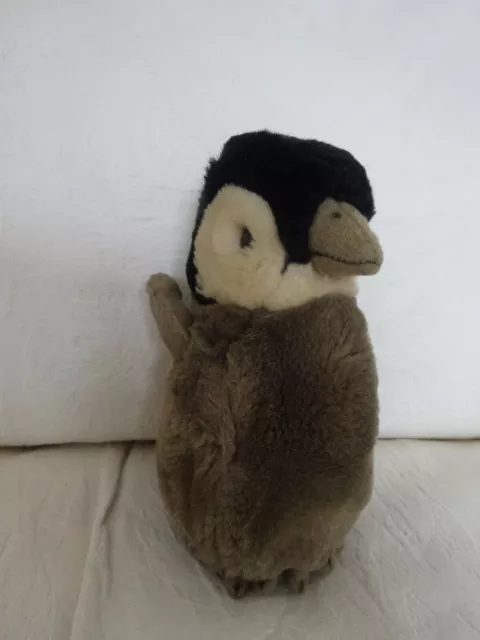 Steiff Baby Pinguin LARILI ca. 18 cm Plüschtier mit Knopf und Fahne 2
