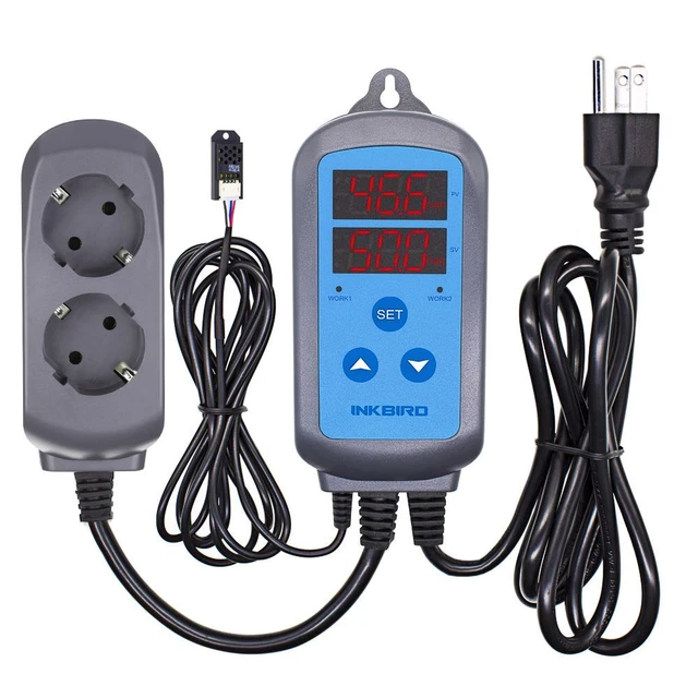 Temperature Humidity Controller Wireless Data Logger Heating & Cooling Device