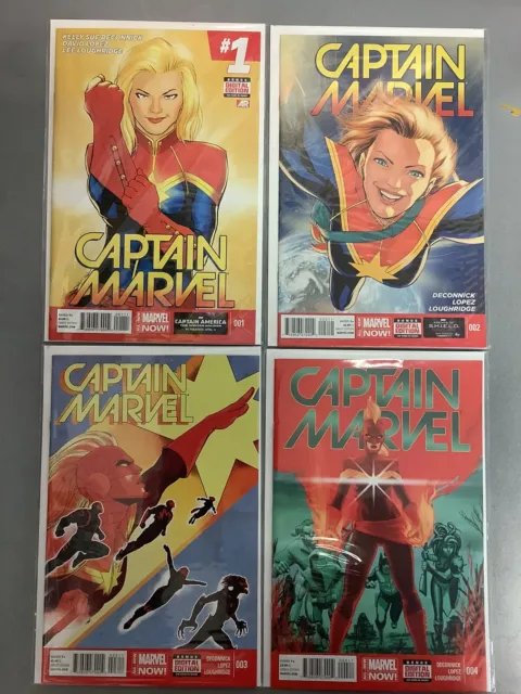 Captain Marvel Complete #1 - #15 And Black Vortex Full Run Bundle (2014-2015)