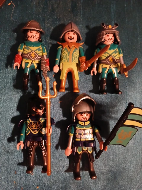 Playmobil 4811 – Chevalier Des Loups Avec épée – Série Geobra 2008 – Neuf