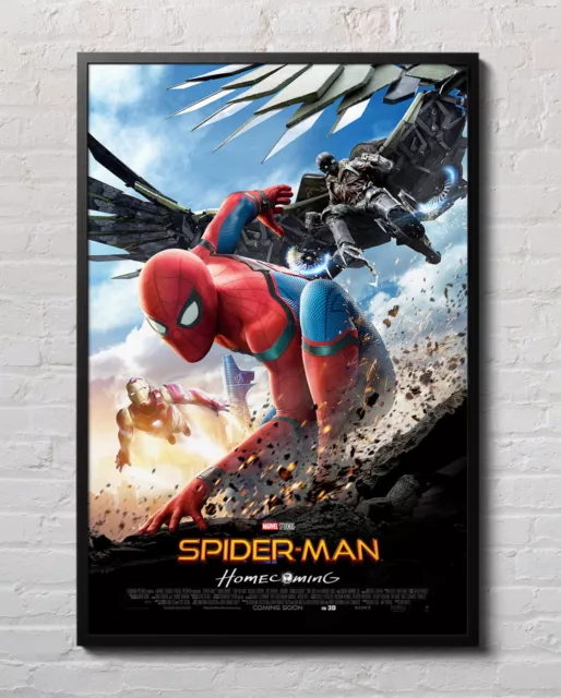 Spider-Man Homecoming 2017 Movie Poster 24"x36" Borderless Glossy 17132