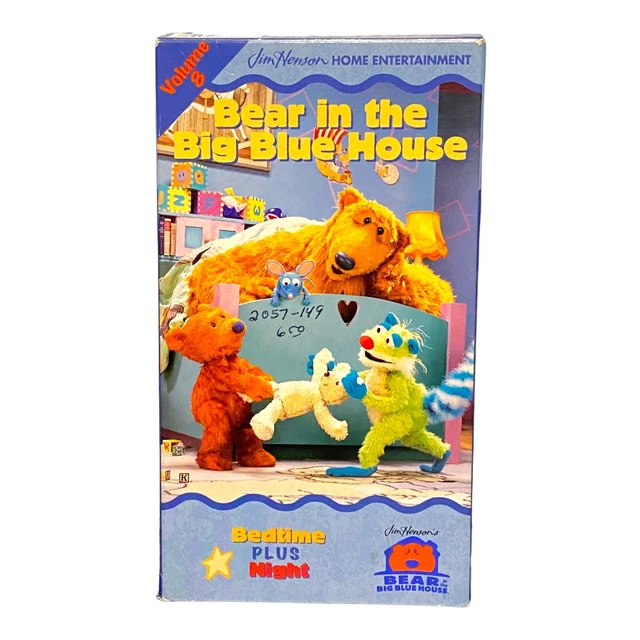 BEAR IN THE Big Blue House Volume 3 (VHS, 2000, Dura Case Closed