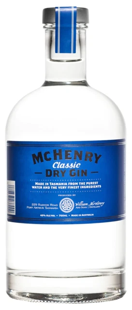 McHenry Distillery Classic Dry Gin 700ml Each