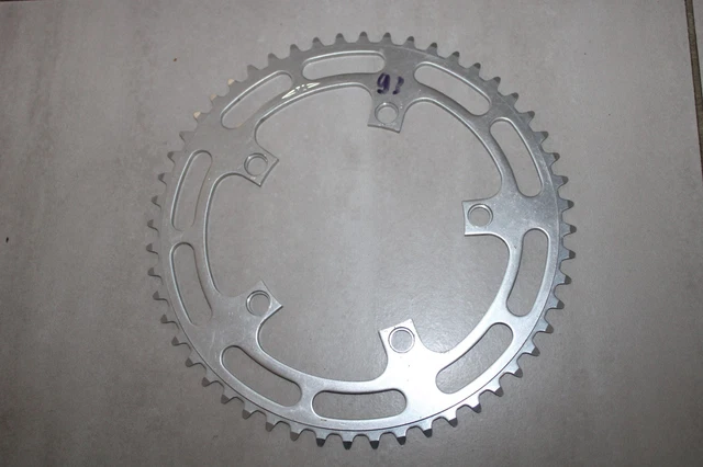 Couronne alu 53 dents Doppler Fantic XE XM après 2017 rouge 136mm