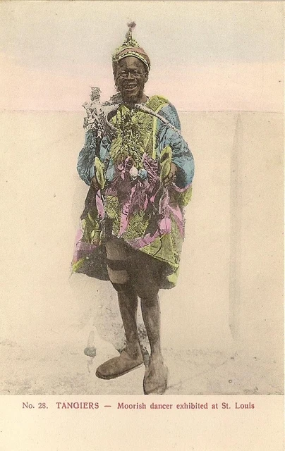 Africa Moroc Tangier Postcard N°28 Moorish Dancer - Local Dancer