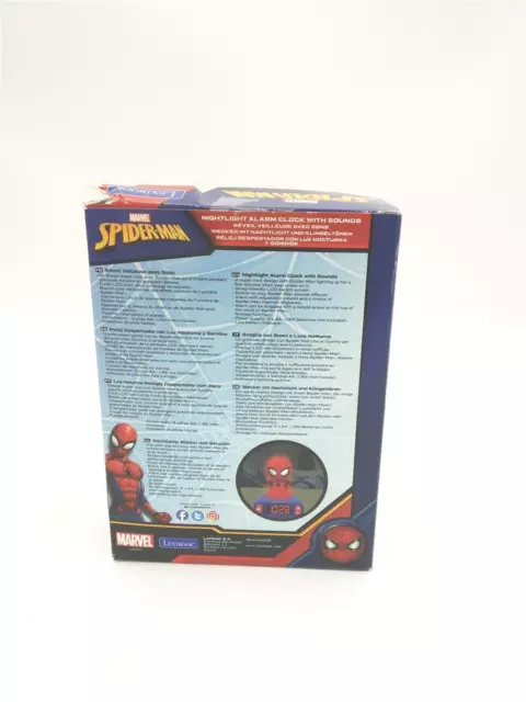 LexibookSpider Man Nachtlicht Kinder Spiderman Leuchtende Soeffekte 269 2