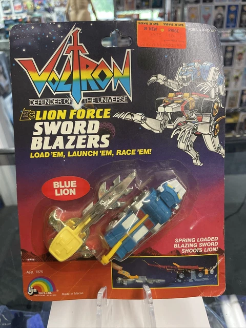 RARE VINTAGE 1984 Ljn Voltron Blue Lion Force Sword Blazers Action