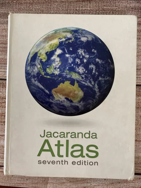 Jacaranda Atlas 7th Seventh Edition  ~ hardcover