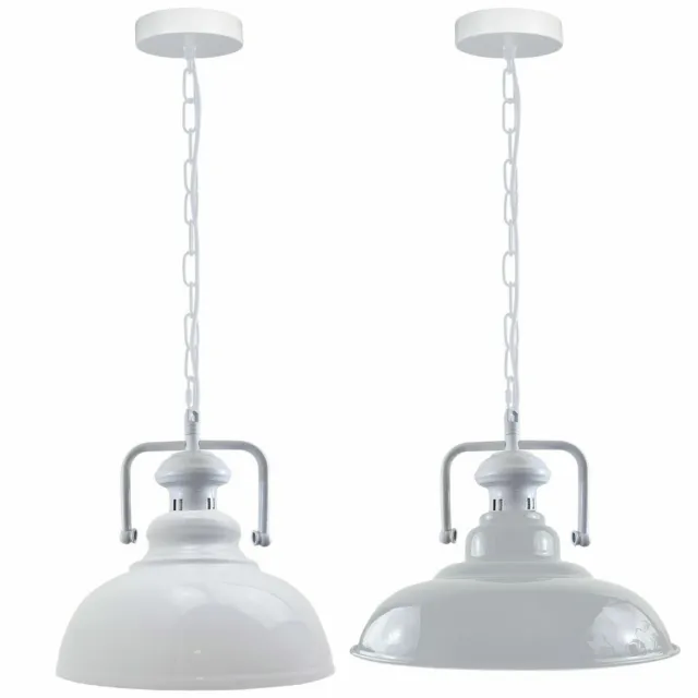 Vintage Industrial Metal Pendant Light Shade Chandelier Retro Ceiling Lamp Shade