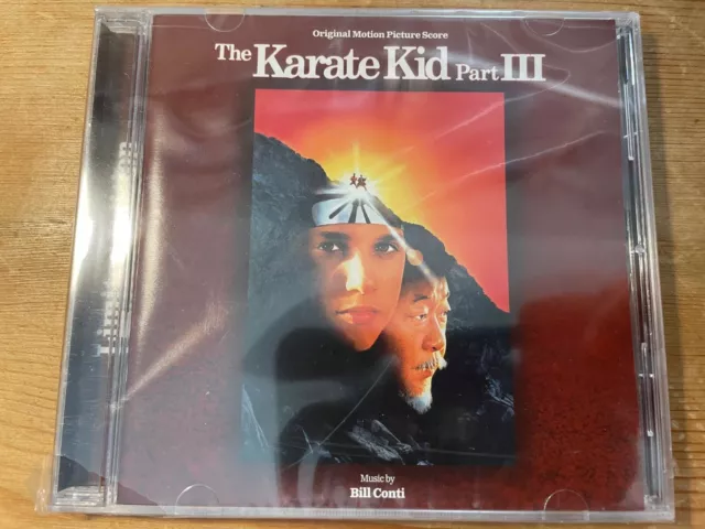 THE KARATE KID PART III (Bill Conti) OOP La-La Ltd Expanded Soundtrack CD SEALED