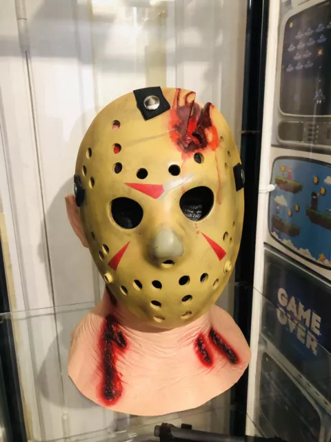 Vendredi 13 Jason friday the 13th Masque complet masque hockey officiel et tête