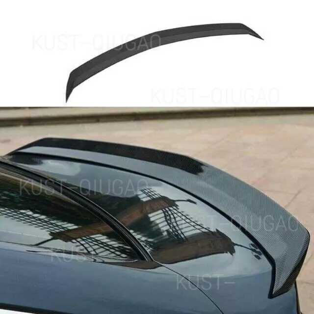 Fit For Cadillac CT5 V 2020-2023 Carbon Fiber Rear Trunk Spoiler Wing Flap 1PCS