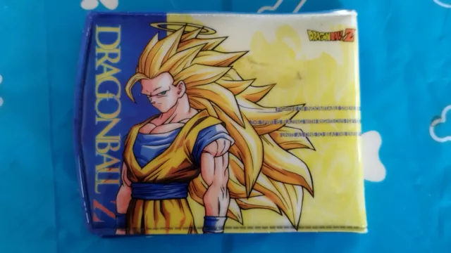 Dragon Ball Z porte monnaie feuille AB Toys RARE Goku SSJ3 ss3 DBZ bs Wallet