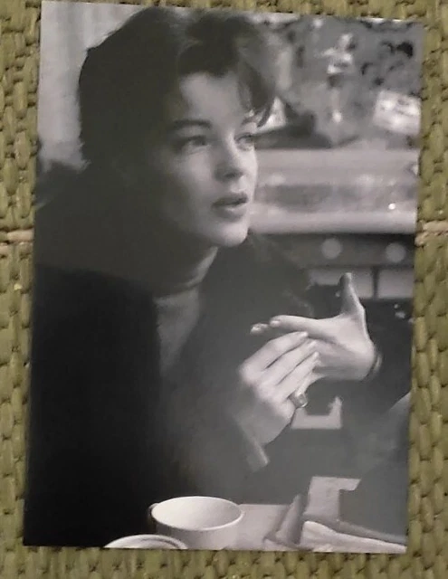 Starfoto-Postkarte - Romy Schneider