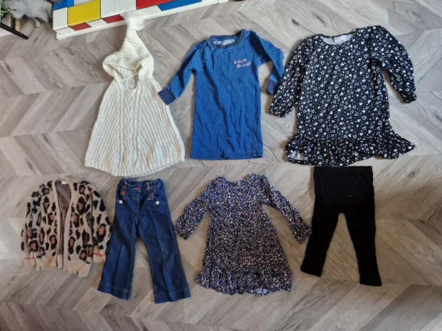 Pacchetto di vestiti autunno/inverno per ragazze età 3-4 anni di Matalan, Tu & Other
