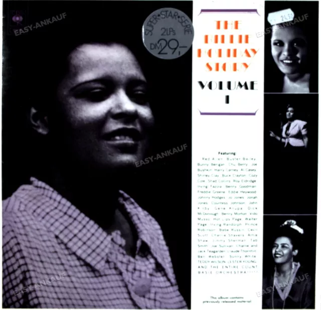 Billie Holiday - The Billie Holiday Story (Volume I) 2LP (VG/VG) .